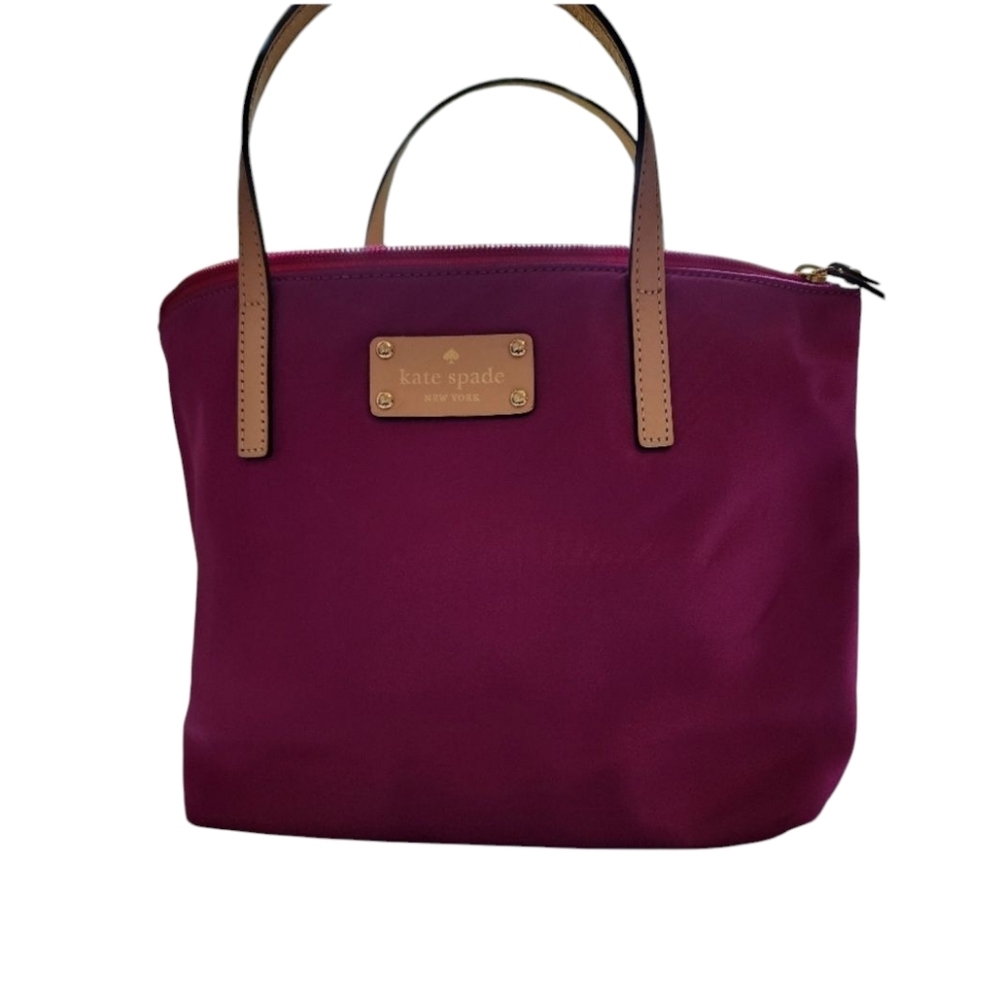 Well loved Kate Spade Fuscia handbag
